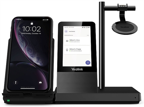 Гарнитура с 1 наушником Yealink WH66, цвет черный