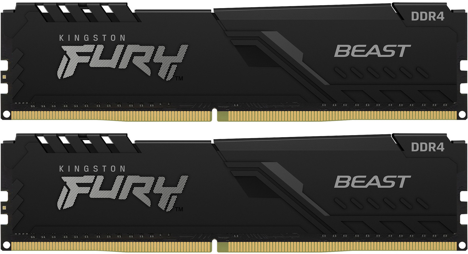 Оперативная память Kingston Desktop DDR4 3600МГц 16GB, KF436C17BBK2/16