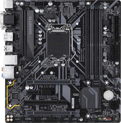 Материнская плата Gigabyte LGA1151 B360M D3H