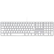 

Клавиатура Apple Wired Keyboard with numeric keypad Russian MB110RU/B, цвет серебристый