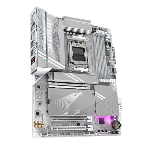Материнская плата Gigabyte AM5 AMD X870 X870 AORUS ELITE WF7 ICE