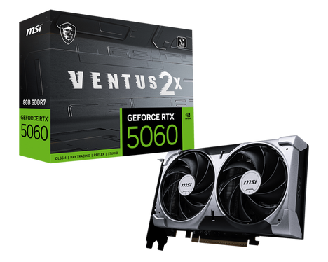 Видеокарта MSI GeForce RTX 5060 8 ΓБ Retail