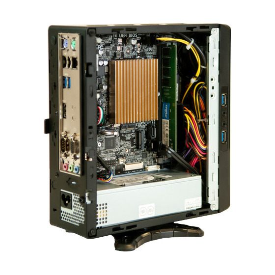 Компактный мини ПК SL Computers SL Mini 102 с монитором, клавиатурой и мышью