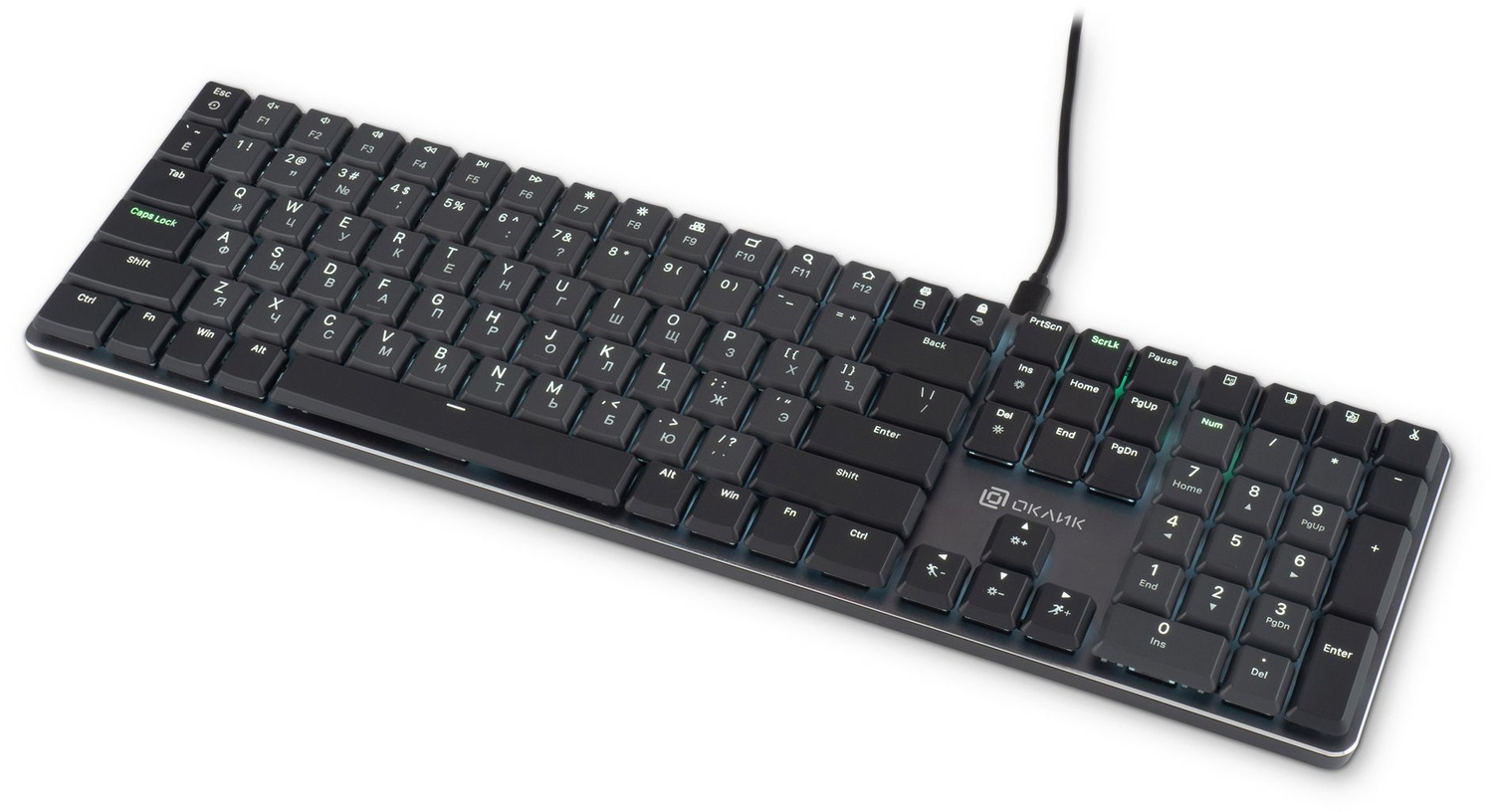 Клавиатура Oklick KeyBoard K953X 1901086, цвет черный