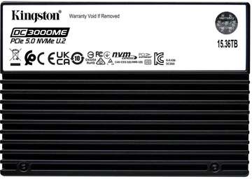 Внутренний твердотельный накопитель Kingston DC3000ME 15360GB