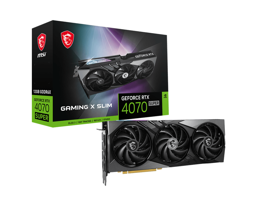 Видеокарта MSI GeForce RTX 4070 Super 12 ΓБ Retail