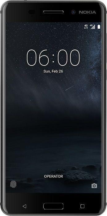 Смартфон Nokia 6 TA-1021 32 ГБ черный