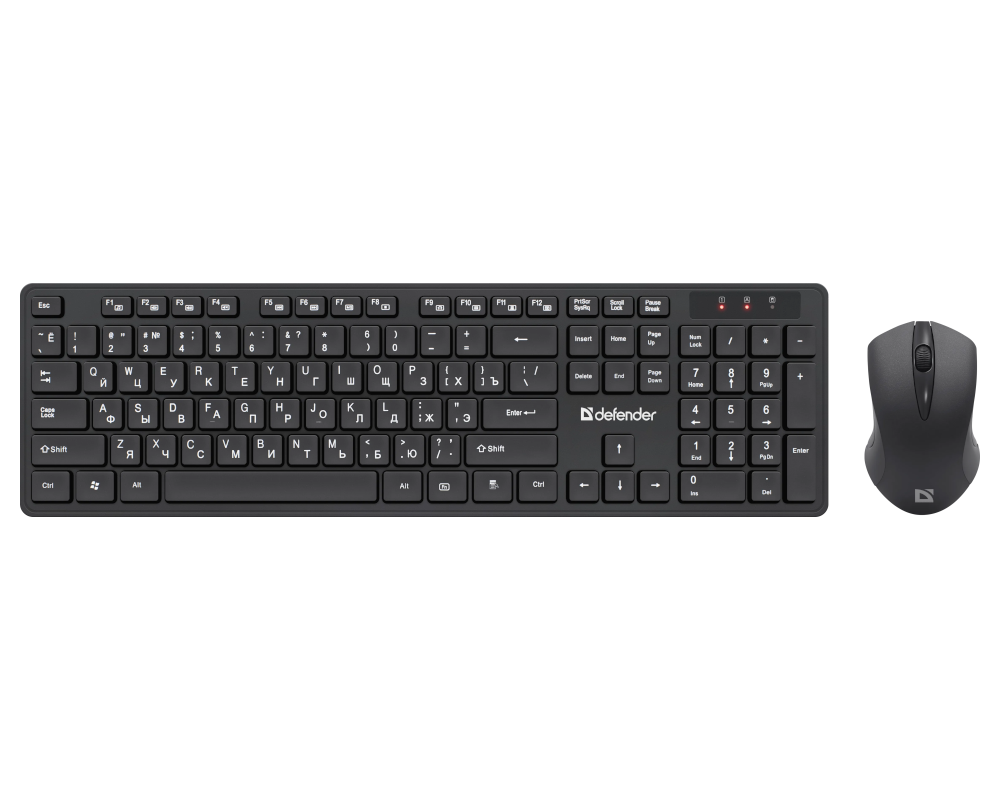 Клавиатура+мышь Defender Lima C-993 45993, цвет черный