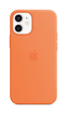 

iPhone 12 mini Silicone Case with MagSafe - Kumquat