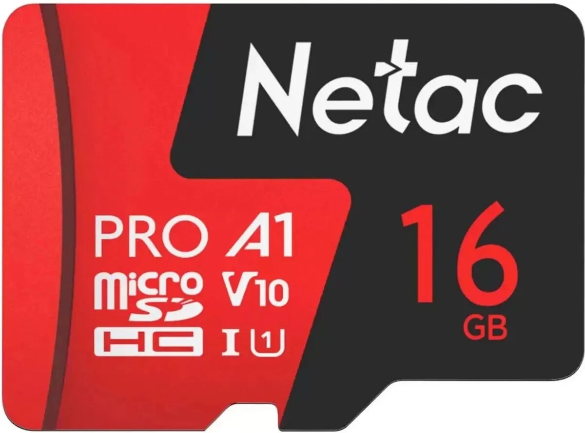Карта памяти Netac MicroSDHC P500 Extreme PRO 16GB