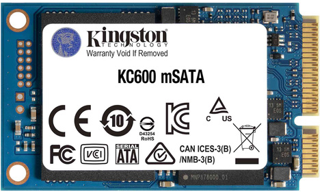 Внутренний твердотельный накопитель Kingston KC600 256Gb