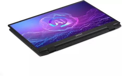 Ноутбук MSI Summit A16 AI+ A3HMTG-084RU Ryzen AI 9 365 32Gb SSD2Tb AMD Radeon 16" IPS Touch QHD+ (2560x1600) Windows 11 black WiFi BT Cam (9S7-159K21-084)