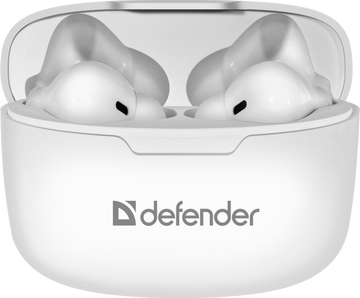 Bluetooth-гарнитура Defender Twins 903, цвет белый