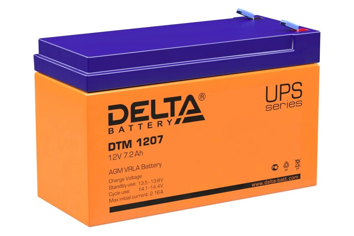 Сменная батарея для ИБП Delta DTM 1207