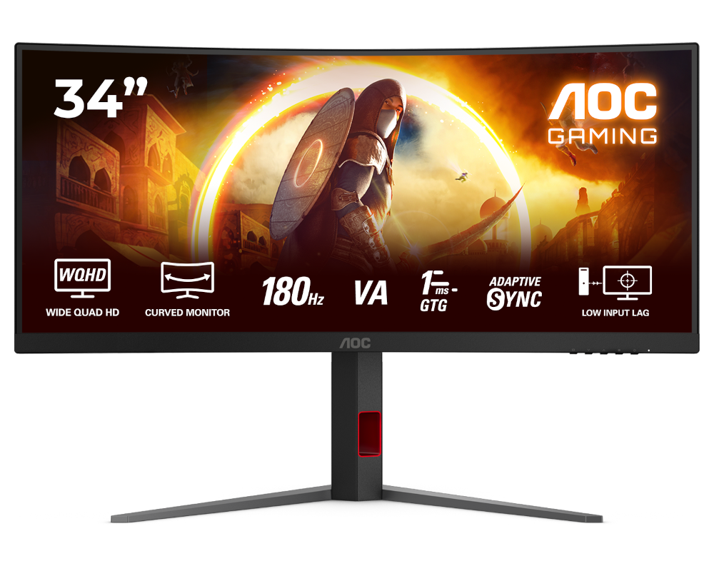 Монитор AOC CU34G4 34.0-inch черный