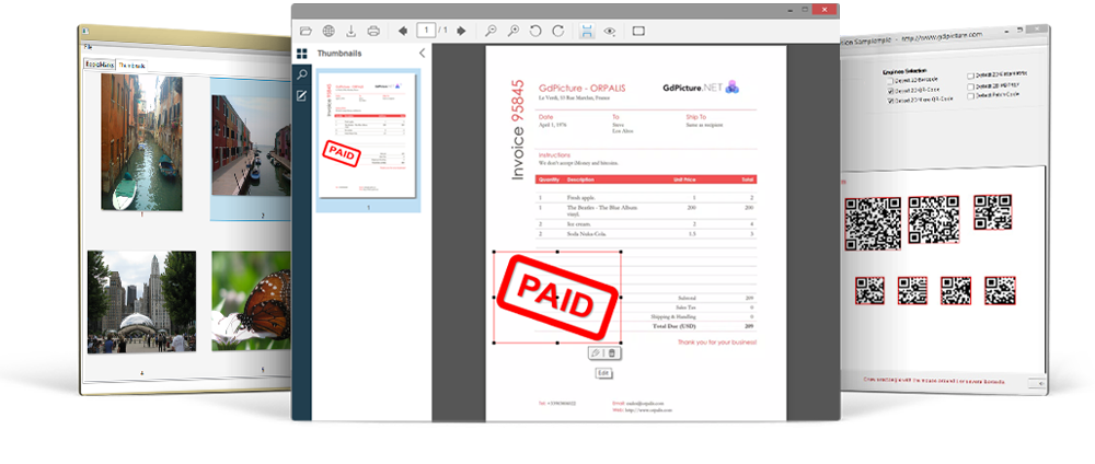 GdPictureNET Document Imaging SDK