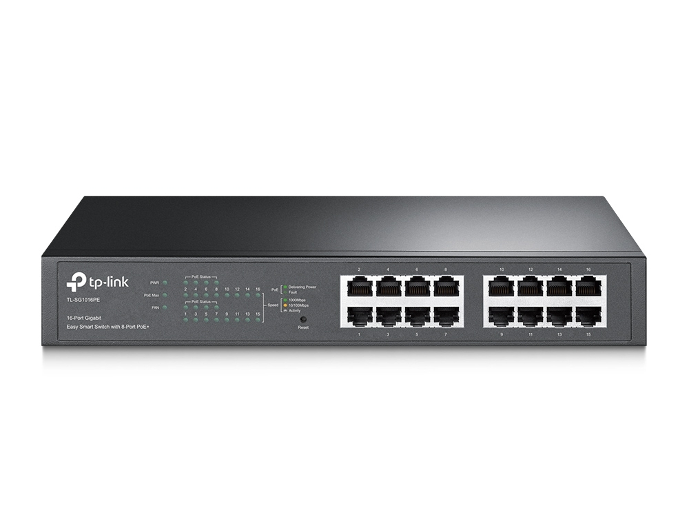 Коммутатор TP-LINK TL-SG1016PE
