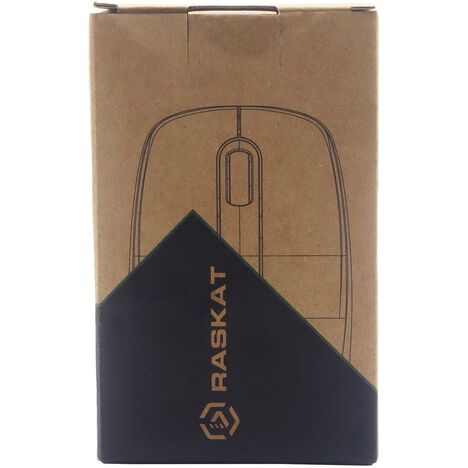 Мышь Raskat Мышь M002WBR, цвет черный