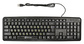Клавиатура Oklick KeyBoard 130M 337077, цвет черный