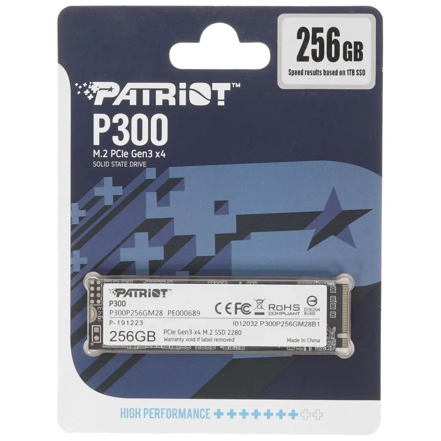 Внутренний твердотельный накопитель Patriot P300 256GB