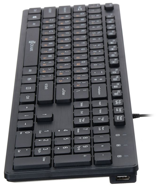 Клавиатура Oklick KeyBoard 520M2U 1061587, цвет черный