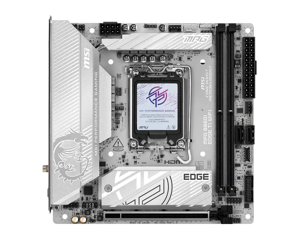 Материнская плата MSI Intel B860 MPG B860I EDGE TI WIFI