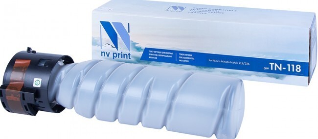 Тонер-картридж черный NVPrint для Konica-Minolta, NV-TN-118