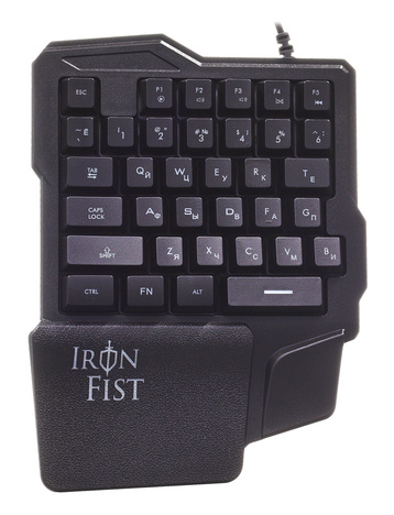 Клавиатура Oklick KeyBoard 701G IRON FIST 1196590, цвет черный