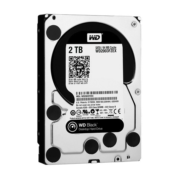 

Жесткий диск Western Digital Black 3.5 FZEX 2TB 7.2K SATA3