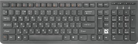 Клавиатура Defender UltraMate SM-535 45535, цвет черный
