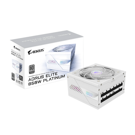 Блок питания Gigabyte AORUS ELITE P850W 80+ Platinum Modular PCIe 5.0 ICE