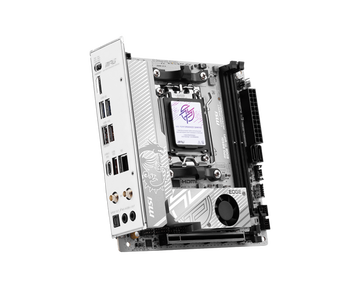 Материнская плата MSI MPG B850I EDGE TI WIFI B850, AM5, 2*DDR5, 1*PCIEx16, 2*M.2, 2*TypeC, 3*USB3.2Gen2, 4*USB3.2Gen1, 2*USB2.0, 2*SATA3.0, 5G, HDMI, ITX, RTL