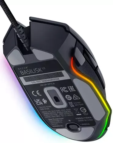 Мышь Razer Basilisk V3 RZ01-04000100-R3M1, цвет черный