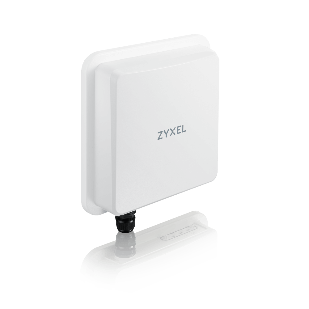 Уличный 5G маршрутизатор Zyxel NR7101 (вставляется 2 сим-карты), IP68, поддержка 4G/LTE Сat.20, 6 антенн с коэф. усиления до 10 dBi, 1xLAN GE, PoE onl