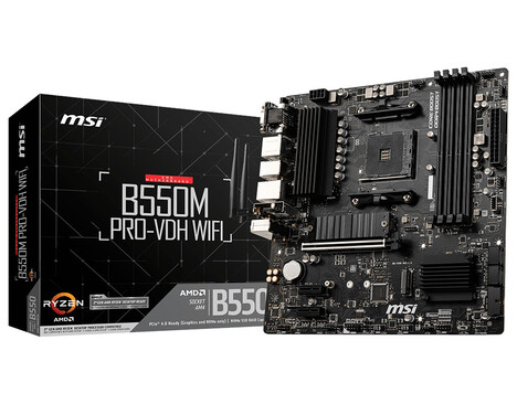 Материнская плата MSI AMD B550 B550M PRO-VDH WIFI