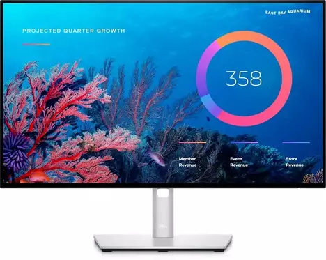 Монитор Dell Technologies U2422HE 23.8-inch серебристый