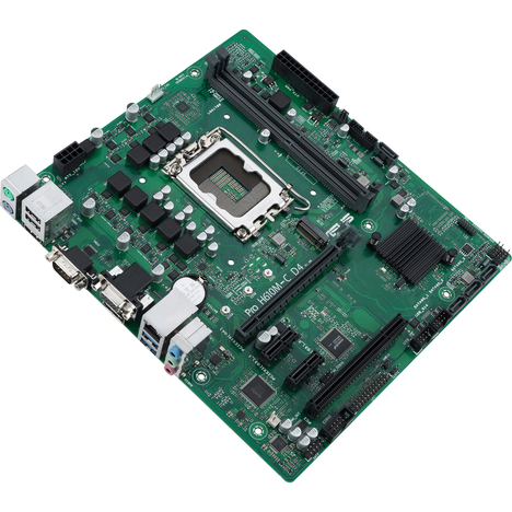 Материнская плата ASUS Intel H610 PRO H610M-C D4-CSM