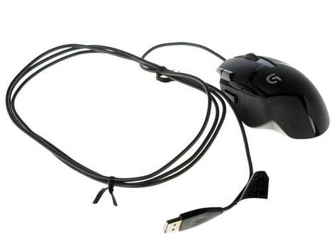 Мышь Logitech G402 910-004070, цвет черный