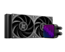 Кулер Процессорный ID-Cooling система водяного охлаждения DX240 Max Black