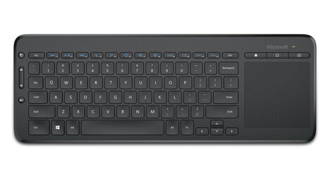 Клавиатура Microsoft Corporation All-in-One Media Keyboard N9Z-00018, цвет черный