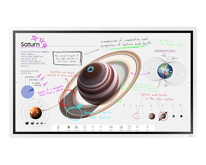 Монитор Samsung WM55B 55.0-inch белый