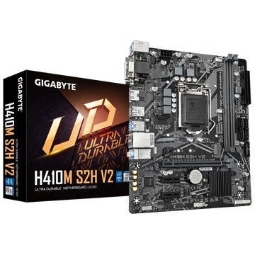 Материнская плата Gigabyte LGA1200 Intel Q470 H410M S2H V2 2.1