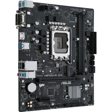 Материнская плата ASUS Intel H610 PRIME H610M-R D4-SI