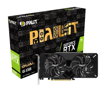 Видеокарта Palit GeForce RTX 2060 6 ΓБ Retail