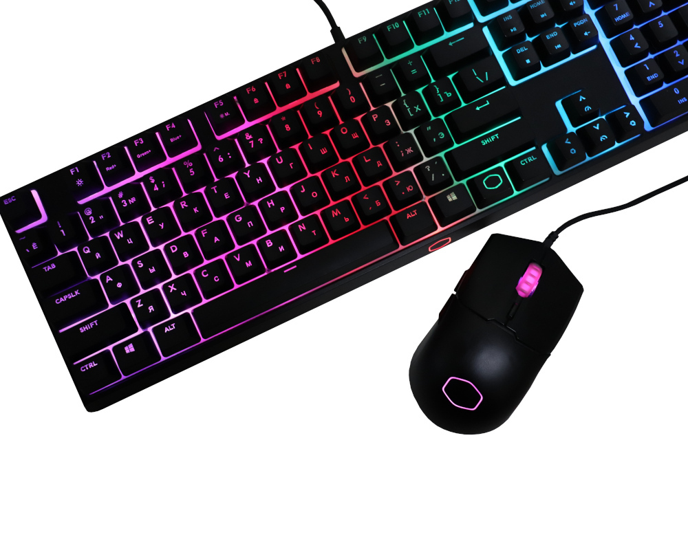 Клавиатура+мышь Cooler Master Combo MS110 MS-110-KKMF3-RU, цвет черный