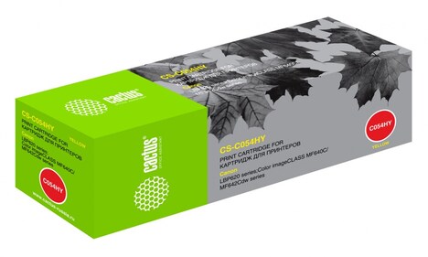 Картридж желтый Cactus CS-C054HY