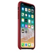 

Кожаный чехол Apple Leather Case для iPhone X, цвет (PRODUCT)RED красный