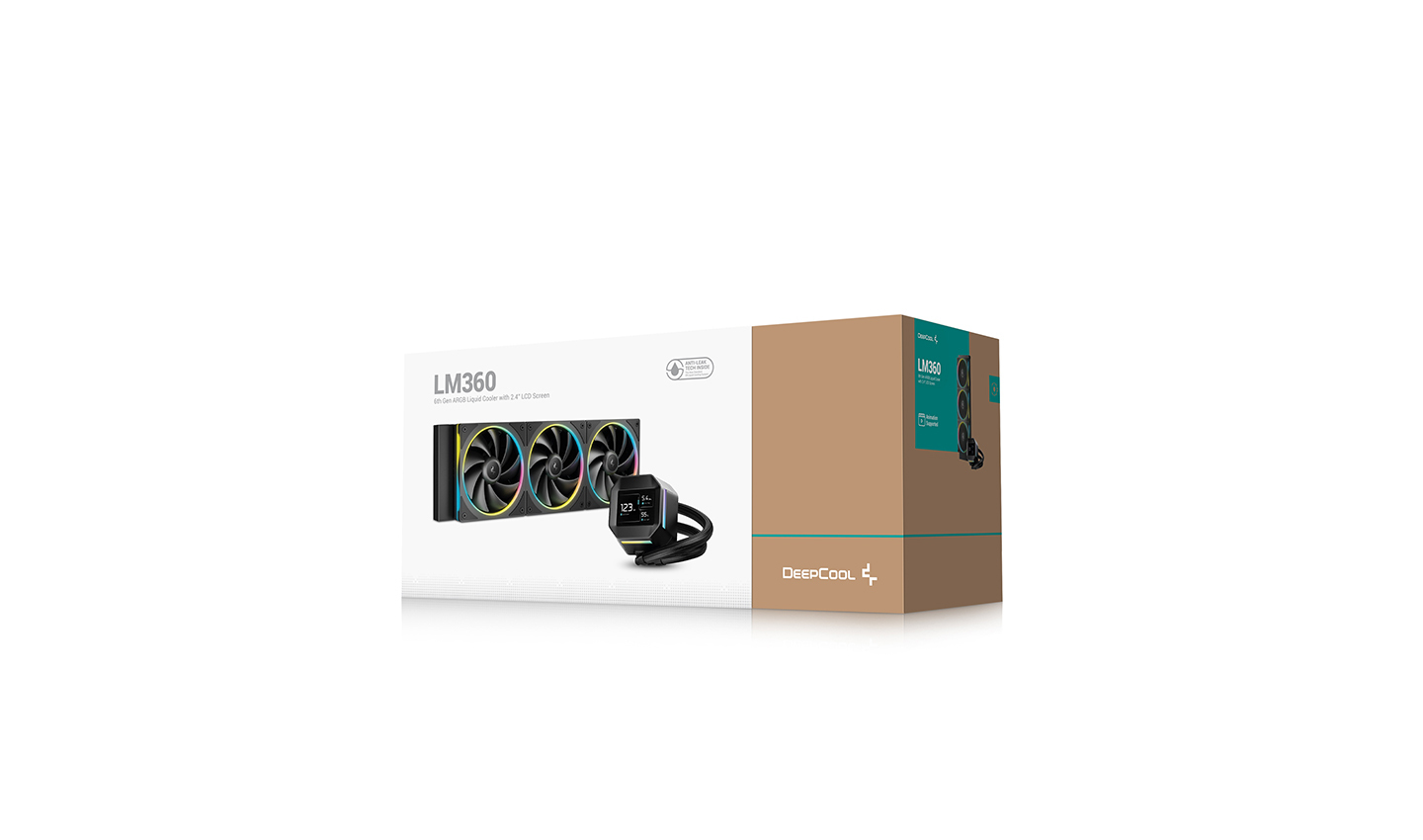 Кулер Процессорный Deepcool жидкостная система охлаждения LM360
