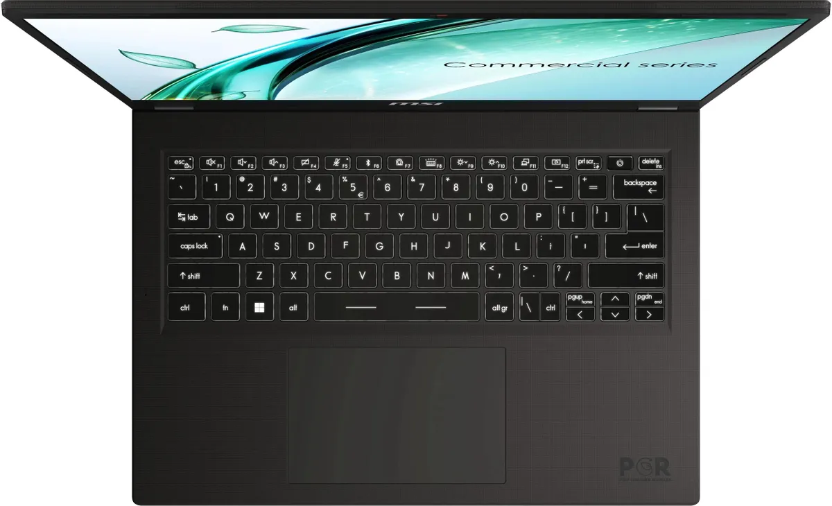 Ноутбук MSI Commercial 14 H A13MG-013RU Core i5 13420H 16Gb SSD512Gb Intel Iris Xe graphics 14" IPS FHD+ (1920x1200) Windows 11 Professional grey WiFi BT Cam (9S7-14L111-013)