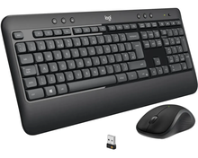Клавиатура+мышь Logitech MK540 Advanced 920-008686, цвет черный